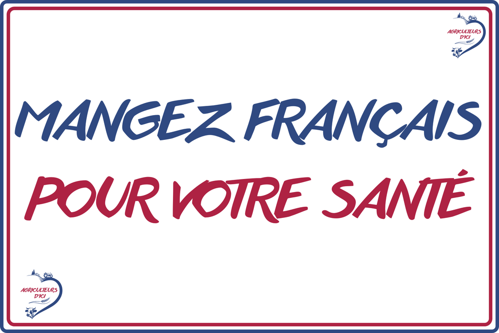 Mangez Français pour votre santé