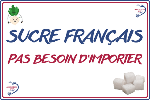 Sucre Français pas besoin d'importer